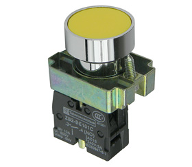 Pushbutton Switch, Switchboard SPST-NO Yellow